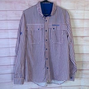 Nomad Button Down Long Sleeve Shirt Size‎ Large